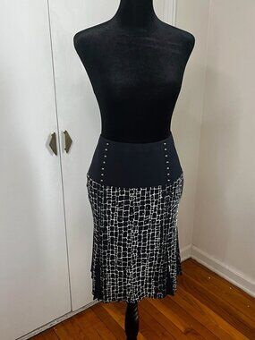 Eccoci high-waisted midi skirt in a size 8